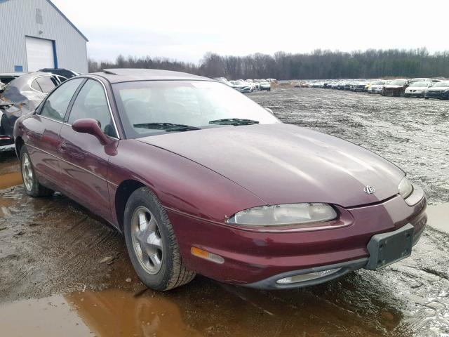 1G3GR62C3X4119629 - 1999 OLDSMOBILE AURORA BURGUNDY photo 1