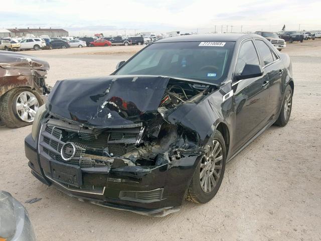 1G6DE5EY2B0162278 - 2011 CADILLAC CTS LUXURY BLACK photo 2