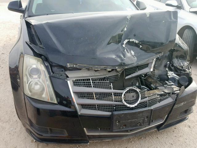 1G6DE5EY2B0162278 - 2011 CADILLAC CTS LUXURY BLACK photo 7