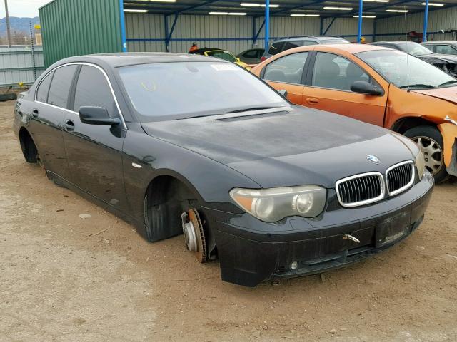 WBAGL63492DP52344 - 2002 BMW 745 I BLACK photo 1