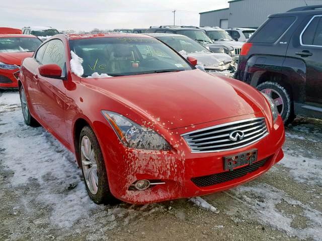 JN1CV6EL9CM471827 - 2012 INFINITI G37 RED photo 1