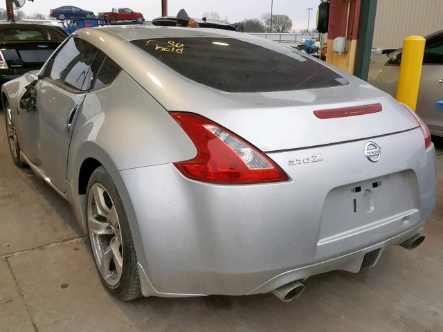 JN1AZ4EH3BM552414 - 2011 NISSAN 370Z BASE SILVER photo 3