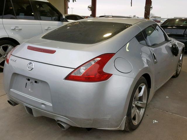 JN1AZ4EH3BM552414 - 2011 NISSAN 370Z BASE SILVER photo 4