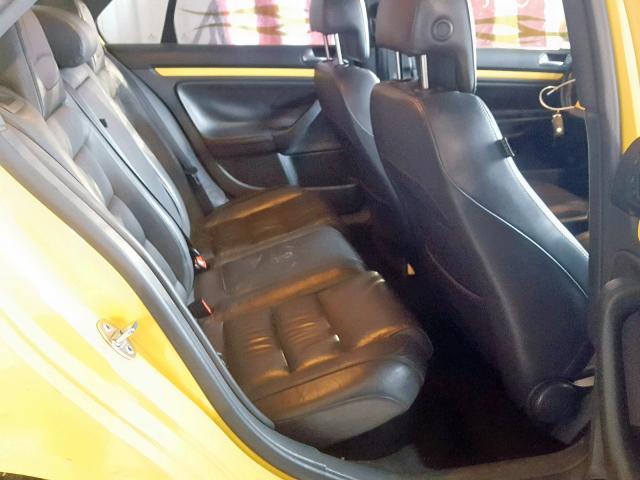 3VWWJ71K87M163483 - 2007 VOLKSWAGEN JETTA GLI YELLOW photo 6