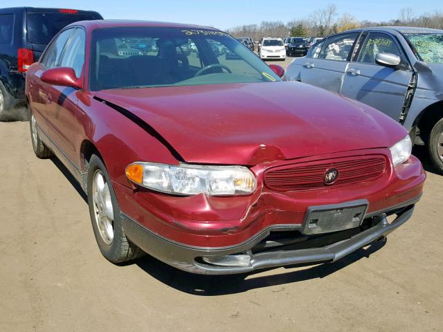 2G4WF551131267904 - 2003 BUICK REGAL GS BURGUNDY photo 1