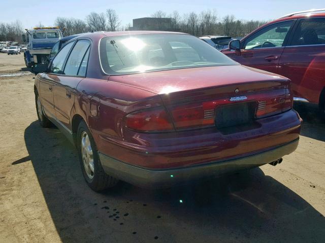 2G4WF551131267904 - 2003 BUICK REGAL GS BURGUNDY photo 3