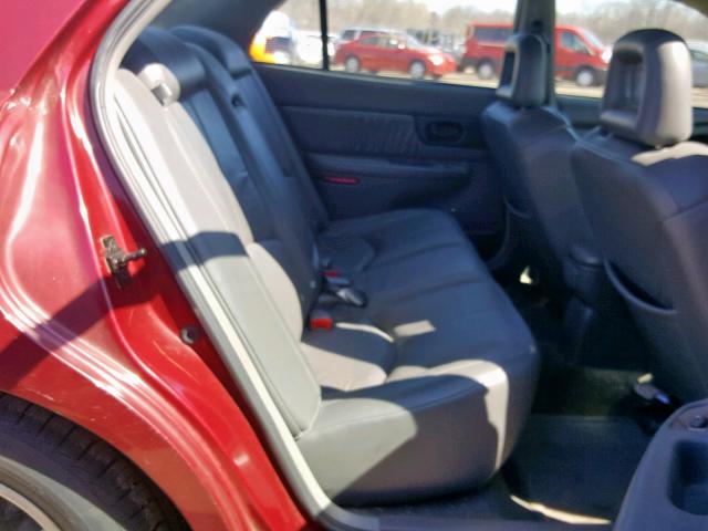 2G4WF551131267904 - 2003 BUICK REGAL GS BURGUNDY photo 6