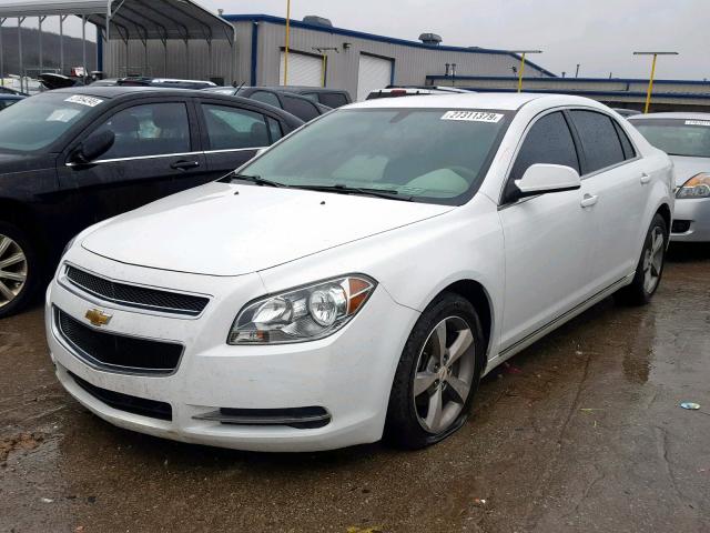 1G1ZC5EU8BF246407 - 2011 CHEVROLET MALIBU 1LT 白色 照片 2