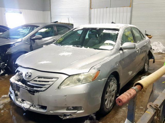 4T1BE46K37U520900 - 2007 TOYOTA CAMRY NEW SILVER photo 2