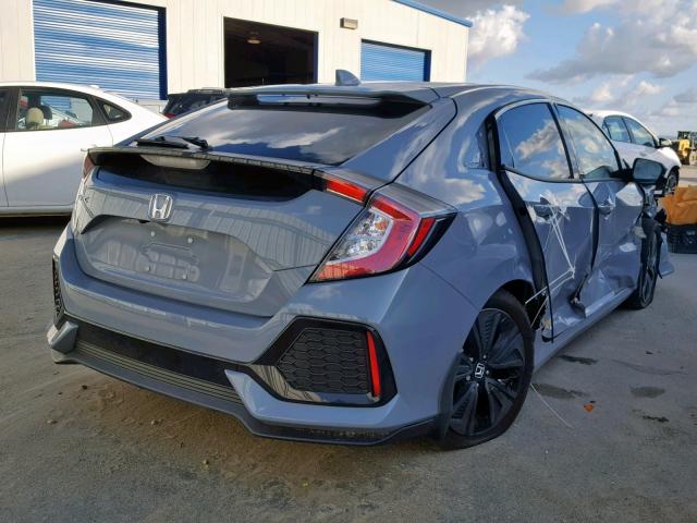 SHHFK7H85JU426761 - 2018 HONDA CIVIC EXL GRAY photo 4