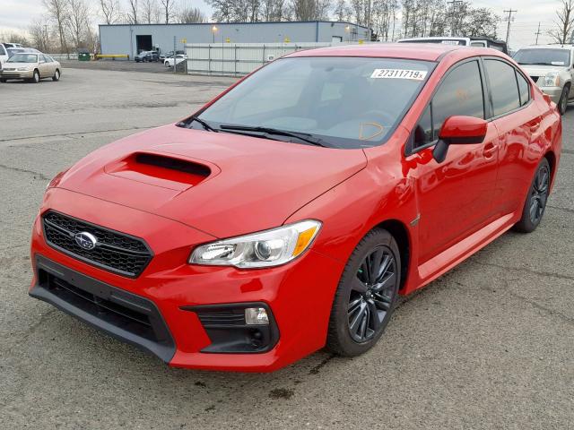 JF1VA1A69J9835061 - 2018 SUBARU WRX RED photo 2