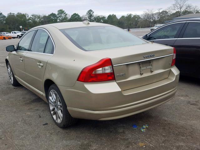 YV1AS982981048623 - 2008 VOLVO S80 3.2 GOLD photo 3