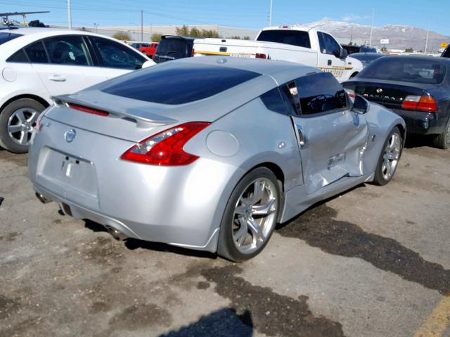 JN1AZ44E19M408829 - 2009 NISSAN 370Z SILVER photo 4