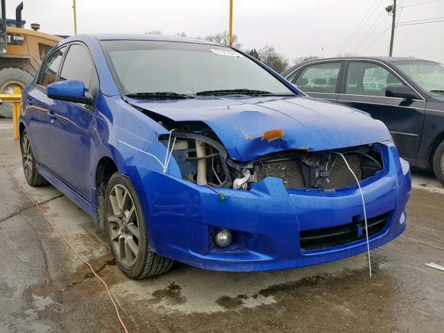 3N1BB61E19L622450 - 2009 NISSAN SENTRA SE- BLUE photo 1