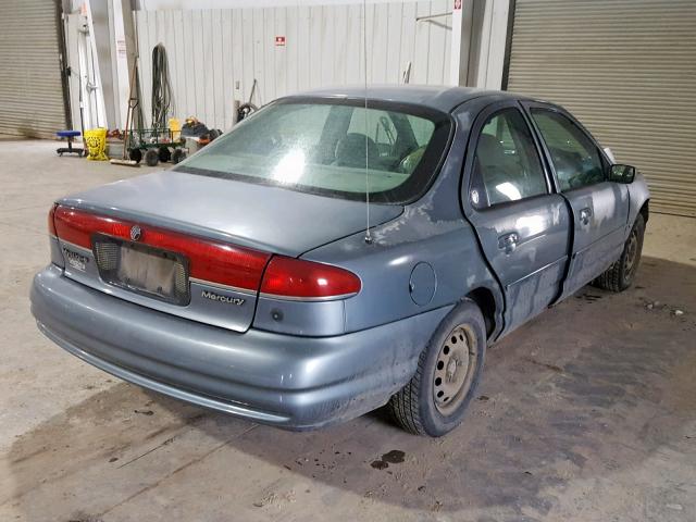 1MEFM6536YK606454 - 2000 MERCURY MYSTIQUE G GRAY photo 4