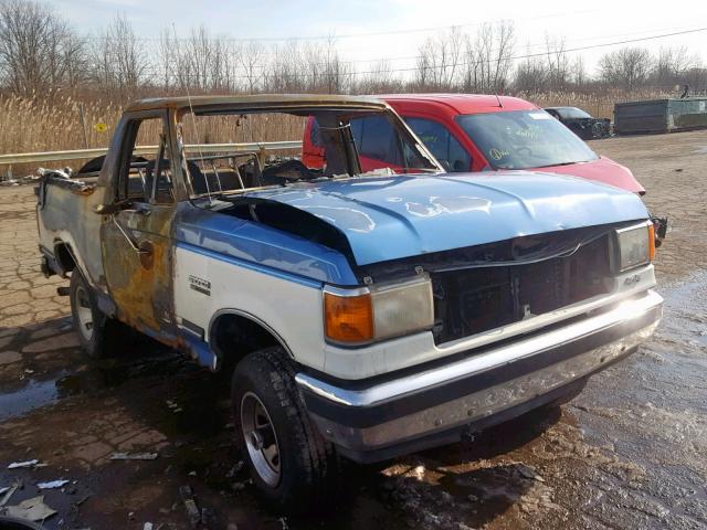 1FMEU15H0KLA90200 - 1989 FORD BRONCO U10 BLUE photo 1