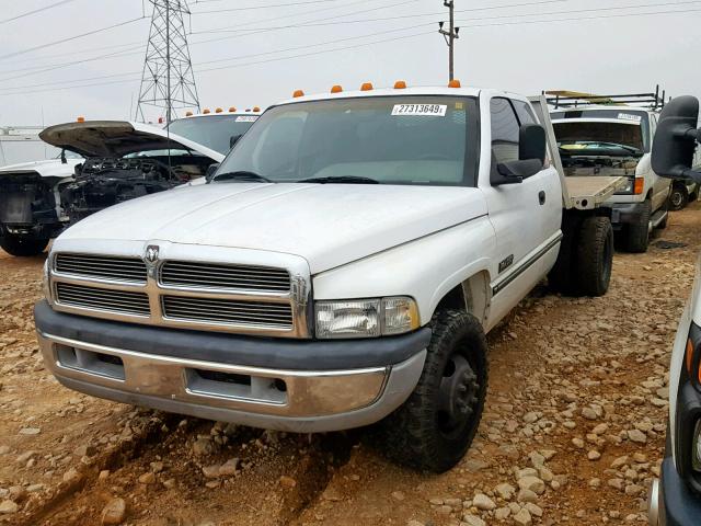 3B7MC33D4VM507173 - 1997 DODGE RAM 3500 WHITE photo 2