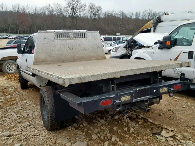 3B7MC33D4VM507173 - 1997 DODGE RAM 3500 WHITE photo 3