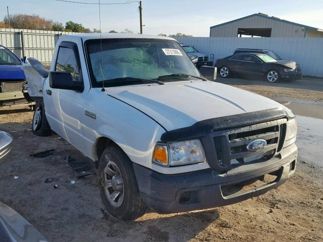 1FTYR10D57PA96260 - 2007 FORD RANGER WHITE photo 1