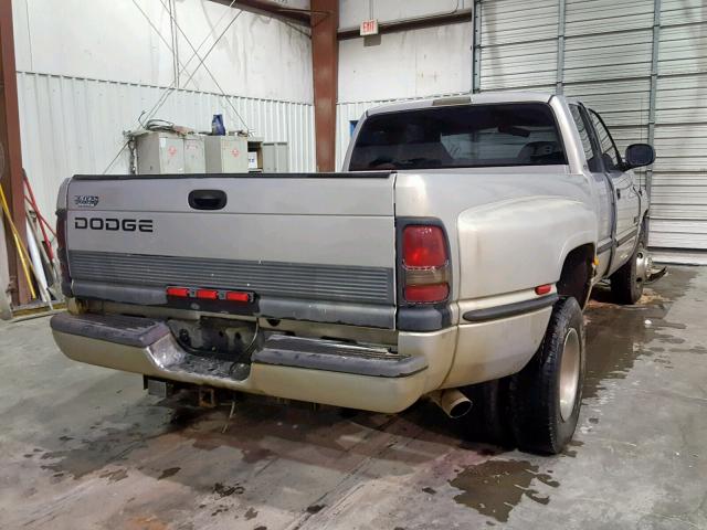 1B7MC3360XJ553245 - 1999 DODGE RAM 3500 SILVER photo 4