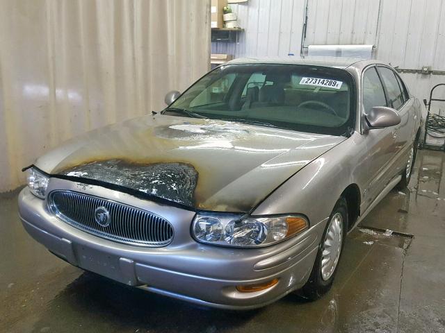 1G4HP54KX24146520 - 2002 BUICK LESABRE CU BEIGE photo 2