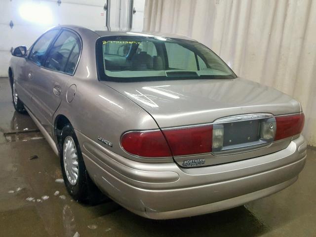 1G4HP54KX24146520 - 2002 BUICK LESABRE CU BEIGE photo 3