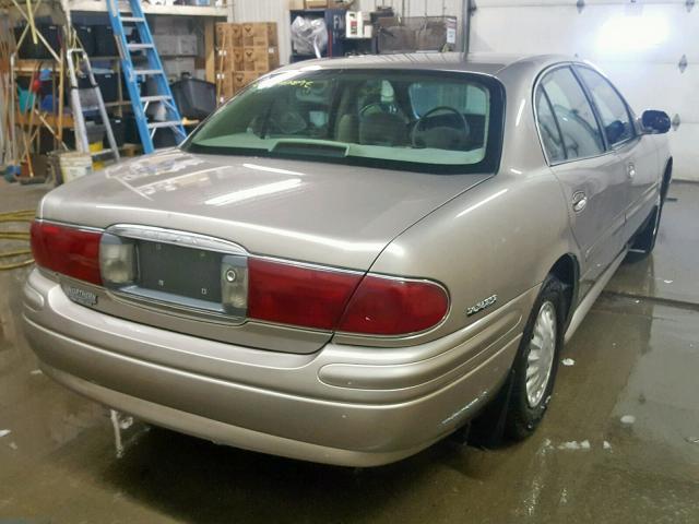 1G4HP54KX24146520 - 2002 BUICK LESABRE CU BEIGE photo 4