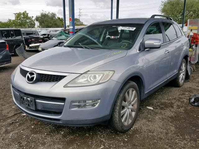 JM3TB28V780158308 - 2008 MAZDA CX-9 SILVER photo 2