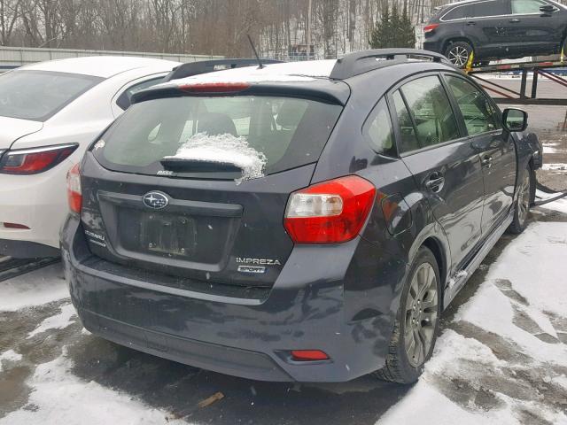 JF1GPAL6XD2885145 - 2013 SUBARU IMPREZA SP GRAY photo 4