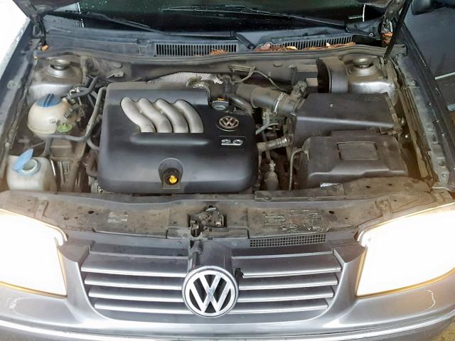 3VWRA69M25M035377 - 2005 VOLKSWAGEN JETTA GL CHARCOAL photo 7