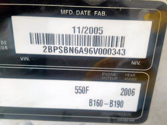 2BPSBN6A96V000343 - 2006 SKI DOO MXZ YELLOW photo 20