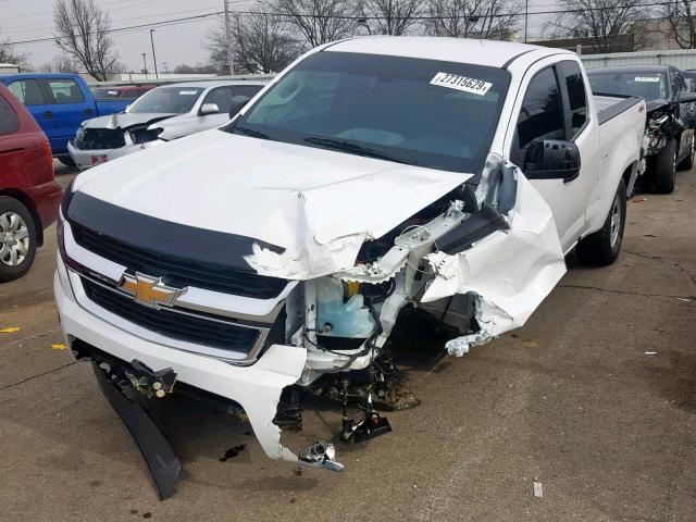 1GCHTBEN8J1314503 - 2018 CHEVROLET COLORADO WHITE photo 2