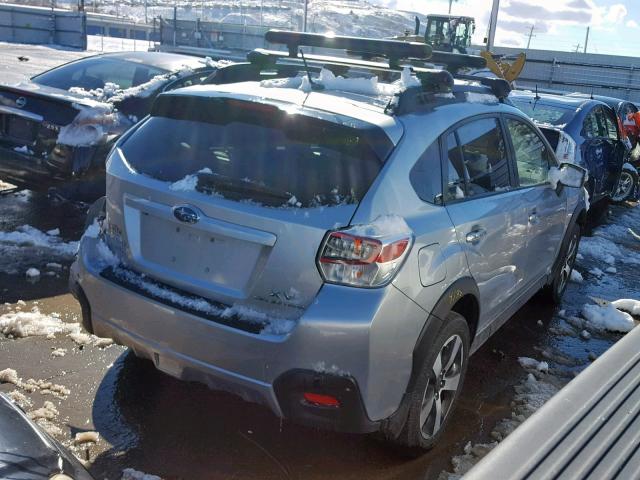 JF2GPBPC1FH236500 - 2015 SUBARU XV CROSSTR SILVER photo 4