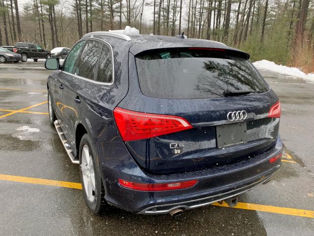 WA1WKAFP7BA042509 - 2011 AUDI Q5 PRESTIG BLUE photo 4