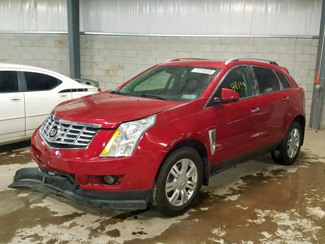 3GYFNCE30DS534043 - 2013 CADILLAC SRX LUXURY MAROON photo 2