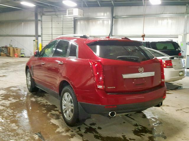 3GYFNCE30DS534043 - 2013 CADILLAC SRX LUXURY MAROON photo 3