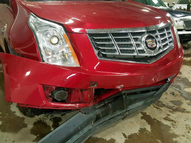 3GYFNCE30DS534043 - 2013 CADILLAC SRX LUXURY MAROON photo 9