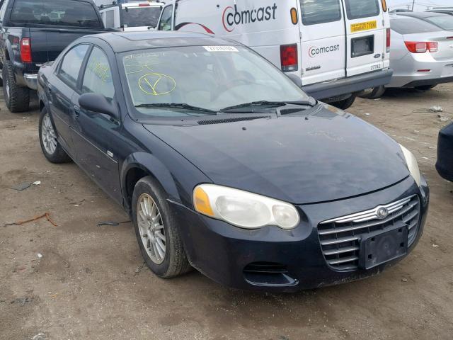 1C3AL56R75N551930 - 2005 CHRYSLER SEBRING TO BLACK photo 1