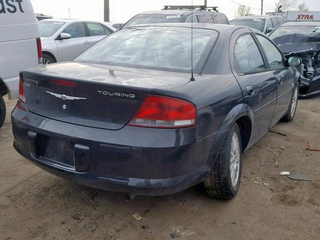 1C3AL56R75N551930 - 2005 CHRYSLER SEBRING TO BLACK photo 4