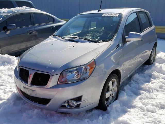 KL2TD66E59B672440 - 2009 PONTIAC G3 SILVER photo 2