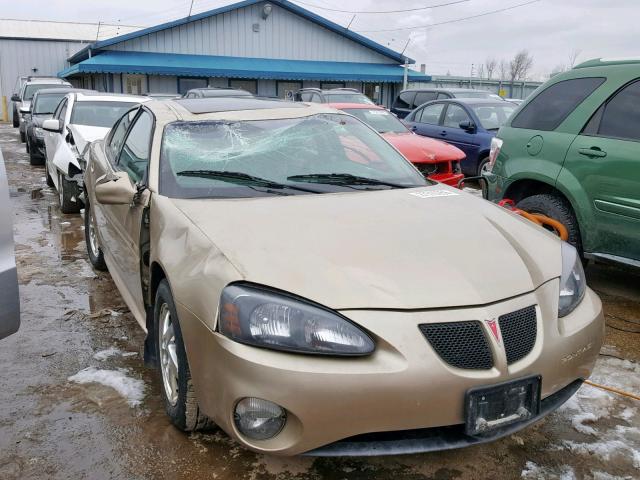 2G2WS522541285387 - 2004 PONTIAC GRAND PRIX TAN photo 1