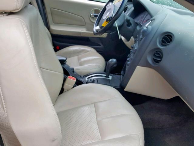 2G2WS522541285387 - 2004 PONTIAC GRAND PRIX TAN photo 5