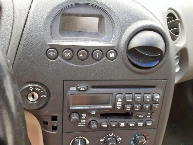 2G2WS522541285387 - 2004 PONTIAC GRAND PRIX TAN photo 9