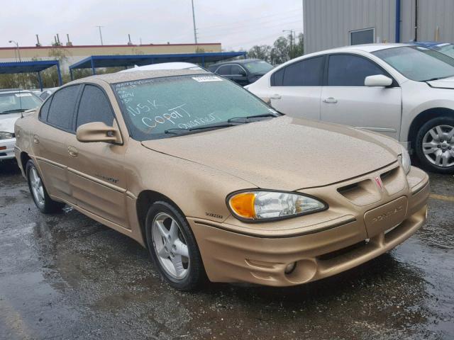 1G2NW52E7XM806497 - 1999 PONTIAC GRAND AM G GOLD photo 1