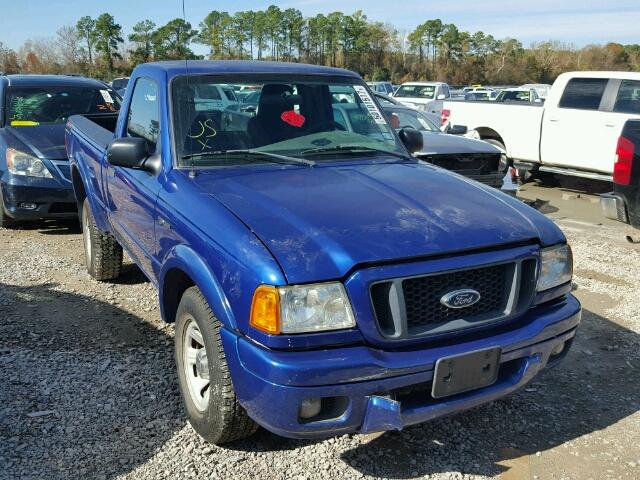 1FTYR10U05PA24122 - 2005 FORD RANGER BLUE photo 1