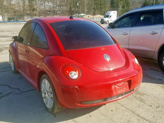 3VWRW31C28M526815 - 2008 VOLKSWAGEN NEW BEETLE Rot Foto 3