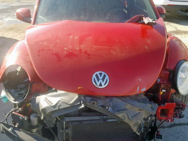 3VWRW31C28M526815 - 2008 VOLKSWAGEN NEW BEETLE Rot Foto 7