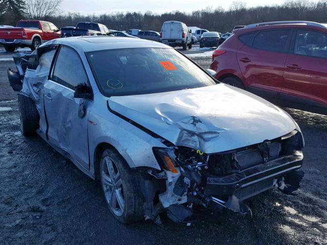 3VW4T7AJ8GM292848 - 2016 VOLKSWAGEN JETTA GLI SILVER photo 1