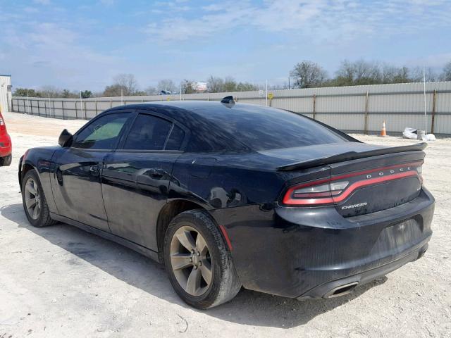 2C3CDXHG4GH339513 - 2016 DODGE CHARGER SX BLACK photo 3