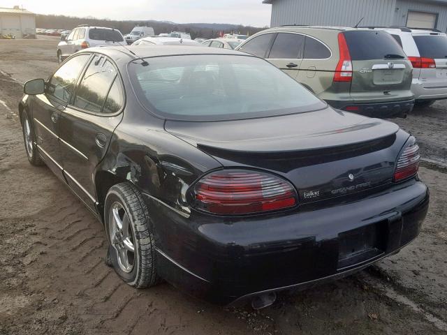 1G2WR52122F262089 - 2002 PONTIAC GRAND PRIX BLACK photo 3